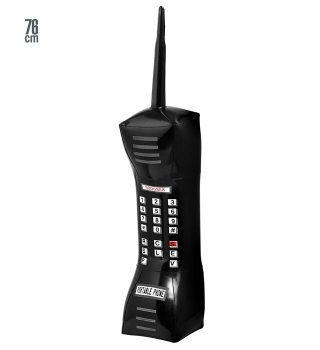 Aufblasbares Handy 77 cm als Fasnacht Accessoire