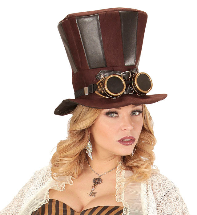 Steampunk Ohrringe mit filigranen Flügeln als Fasnacht Accessoire