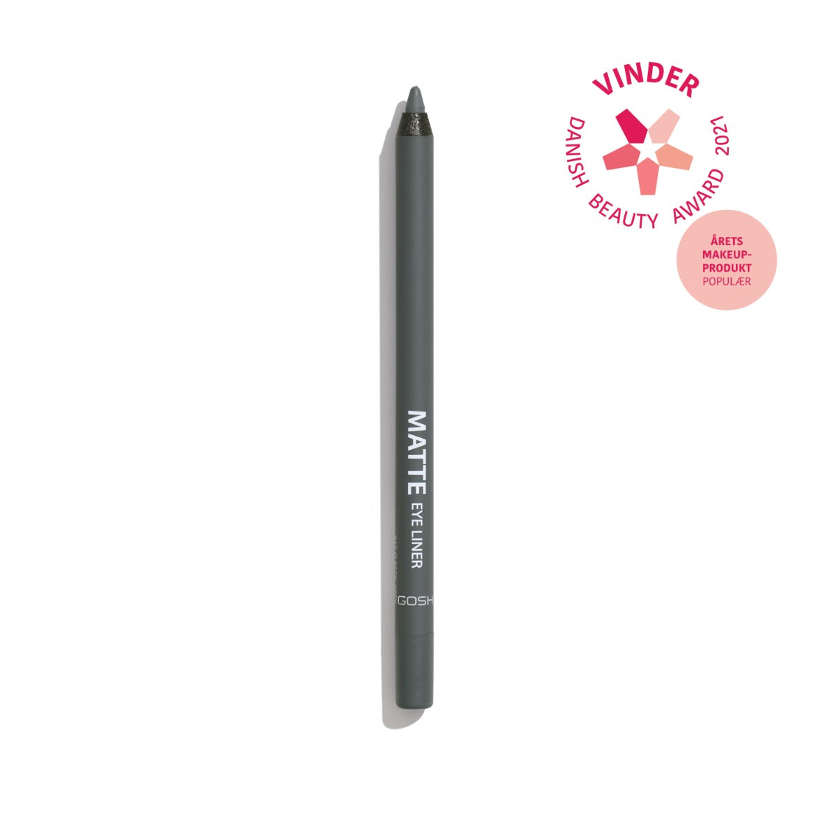 GOSH Matte Eye Liner 017 Classic Grey, 1,2 g