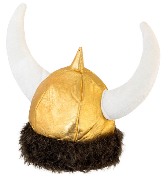 Wikingerhut mit Hörnern für Fasnacht und Karneval