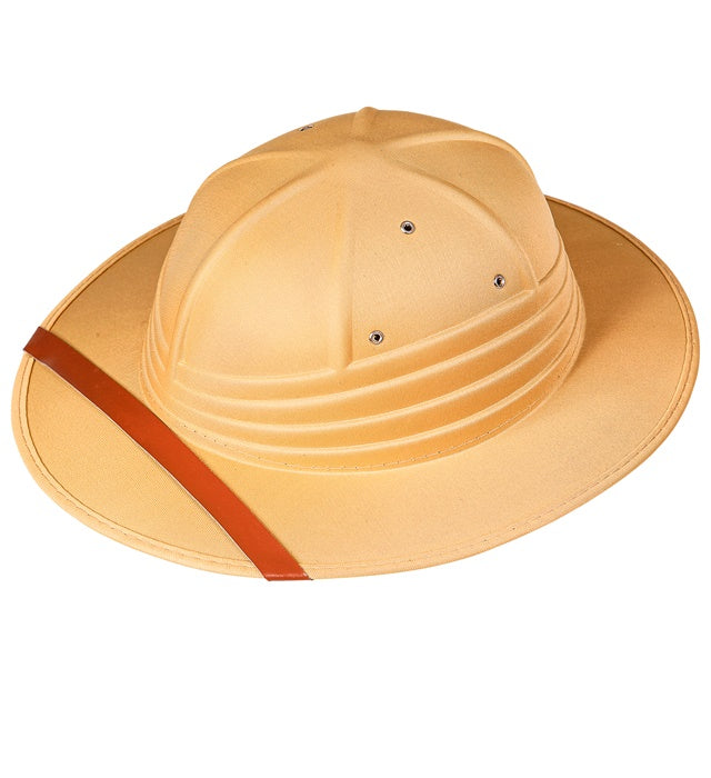 Robuster Safarihut im klassischen Stil für Fasnacht und Mottopartys