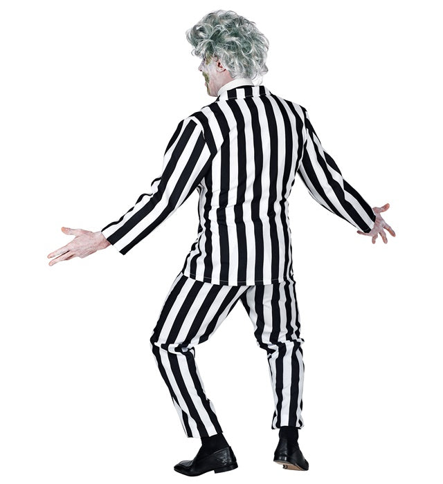 Ghost Kostüm mit Jackett, Hose und Krawatte für Fasnacht und Karneval