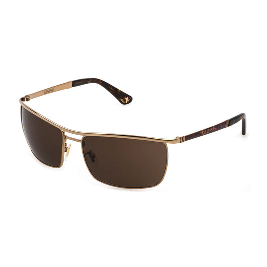 Police Herrensonnenbrille Police Splb44-6302A8 Gold Ø 63 Mm