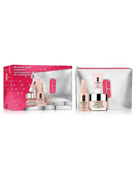 CLINIQUE Clinique Set Moisture Surge 50 ml Gesichtsspray 30 ml Lippenpflege Kosmetik