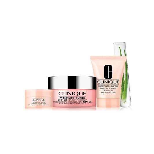 CLINIQUE Clinique Moisture Surge Feuchtigkeitsgel 50 ml SPF 25 50 ml Overnight Mask 30 ml Kosmetik
