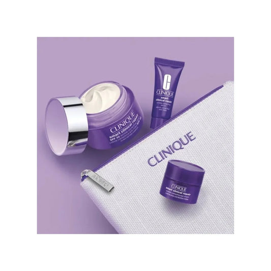 CLINIQUE Clinique Smart Clinical Repair Anti-Aging Creme SPF 30 4-teiliges Set Kosmetik