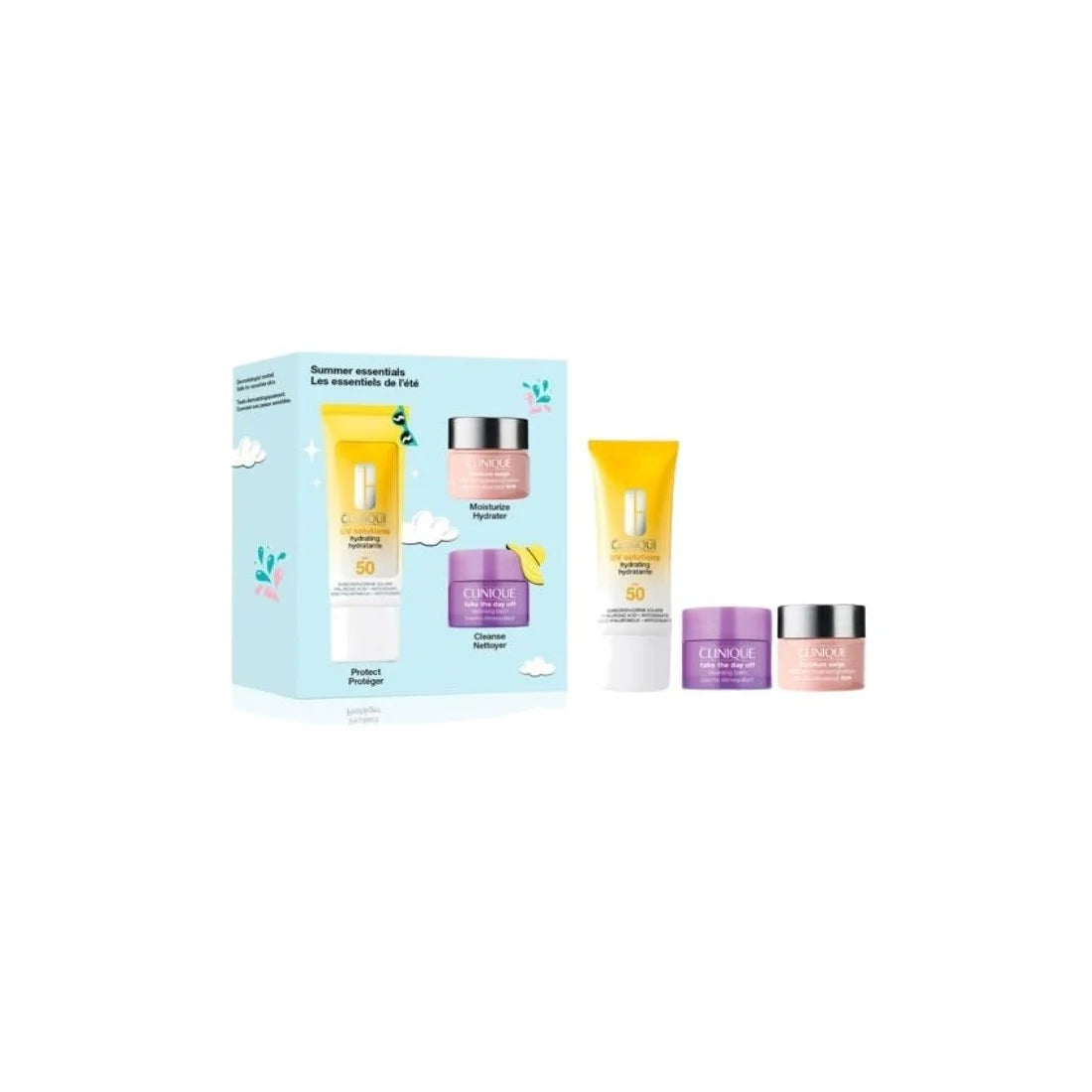 CLINIQUE Clinique Set UV Solutions SPF 50 40 ml Take Day Off Balm 15 ml MS 100H 15 ml Kosmetik