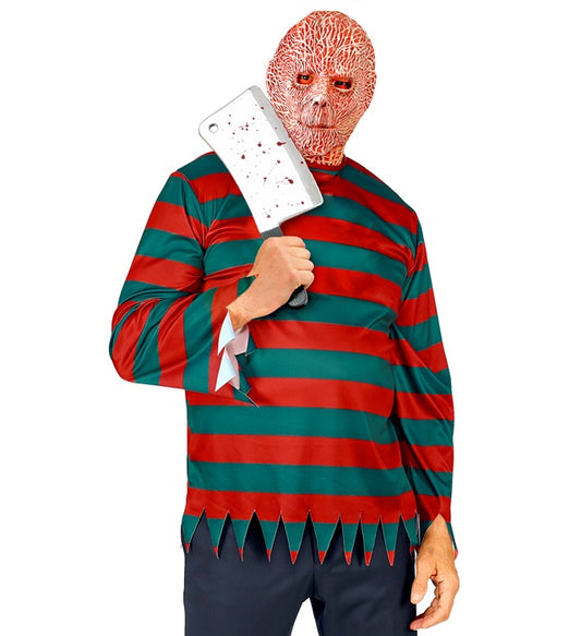 NIGHT STALKER Oberteil in dunklem Design für Halloween und Fasnacht