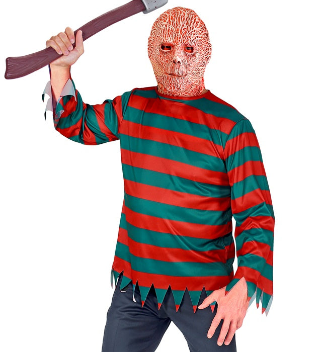 NIGHT STALKER Oberteil in dunklem Design für Halloween und Fasnacht