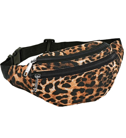 GÜRTELTASCHE LEOPARDENMUSTER Diverse Farben