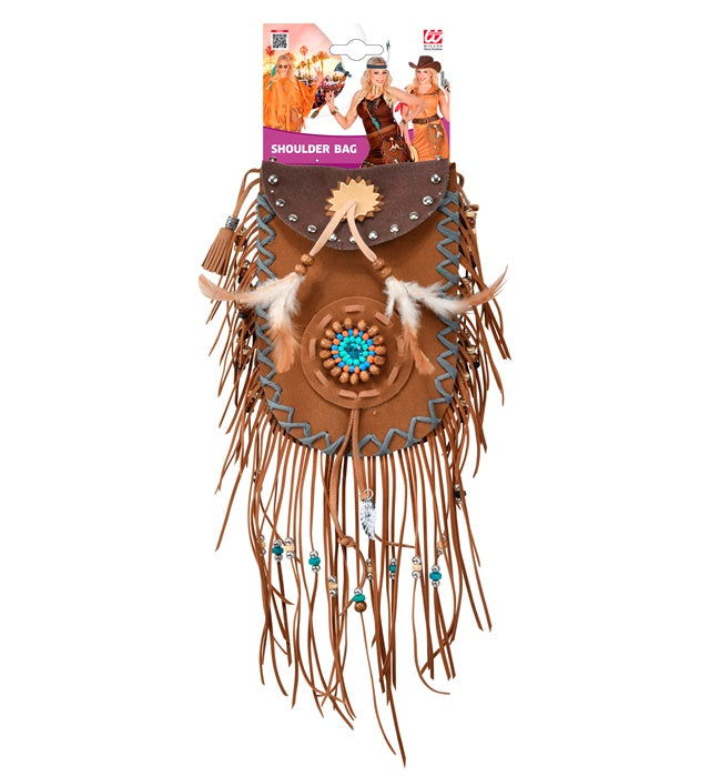 Indianer Tasche als Accessoire für Fasnacht und Karneval
