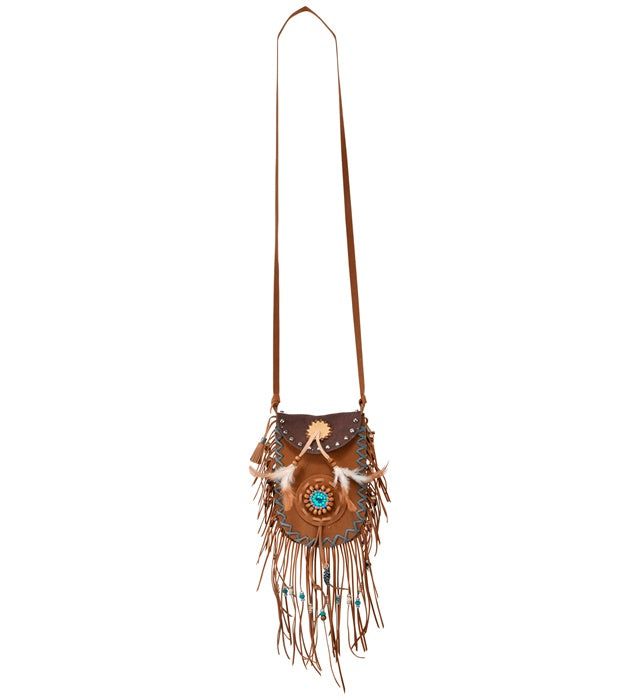 Indianer Tasche als Accessoire für Fasnacht und Karneval