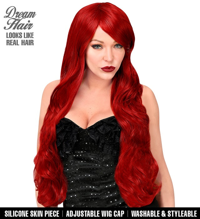 KAYLA DREAM HAIR Perücke mit natürlichem Haaransatz aus Silikonhaut in farbiger Box