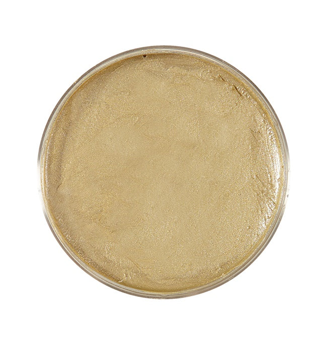 Goldenes Fasnachts-Make-up in Schale, 25 g Inhalt