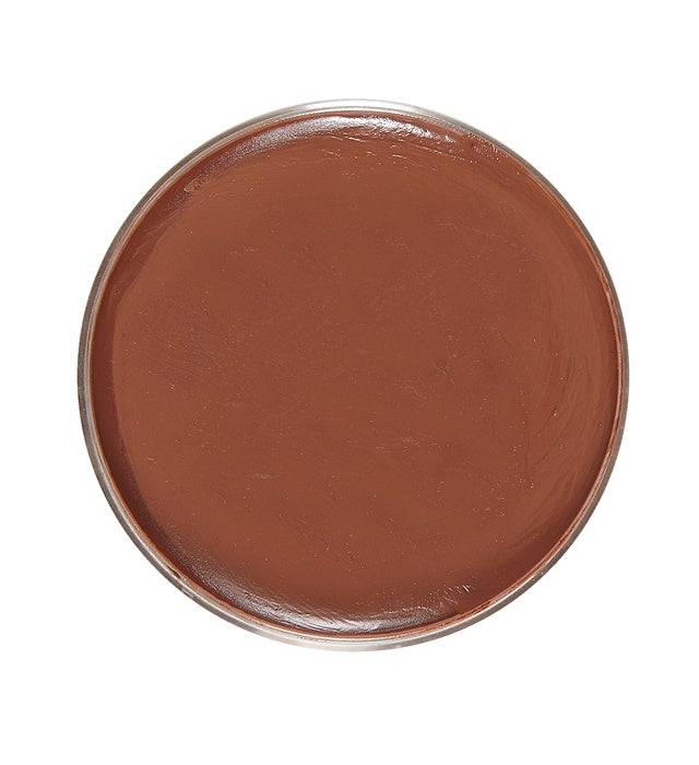 Braunes Make-up in Schale 25 g für Fasnacht und Karneval
