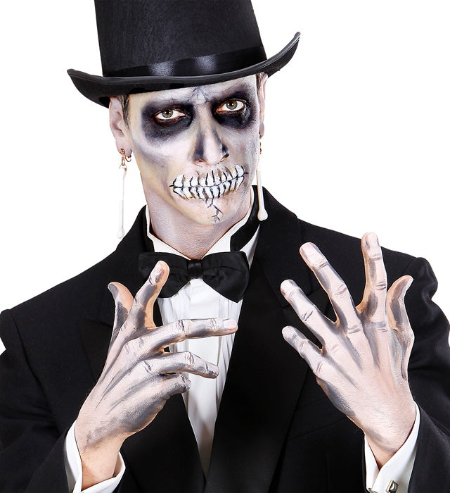 Karneval-Makeup Set in Schale mit 8 bunten Farben für Fasnacht und Karneval