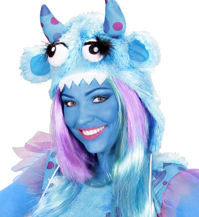 Karneval-Makeup Set in Schale mit 8 bunten Farben für Fasnacht und Karneval