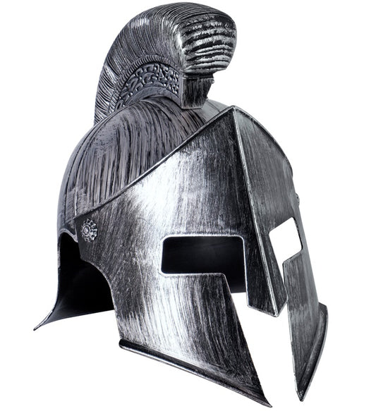Spartanischer Helm in antikem Design als Fasnacht-Kostümzubehör