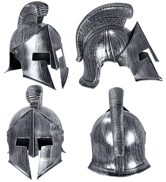 Spartanischer Helm in antikem Design als Fasnacht-Kostümzubehör