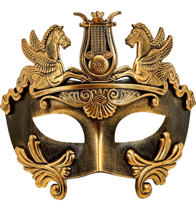 Goldene Augenmaske im Stil der griechisch-römischen Antike