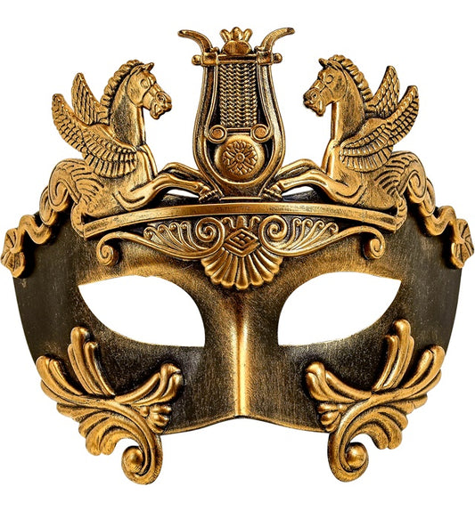 Goldene Augenmaske im Stil der griechisch-römischen Antike