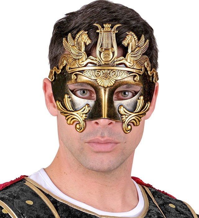 Goldene Augenmaske im Stil der griechisch-römischen Antike