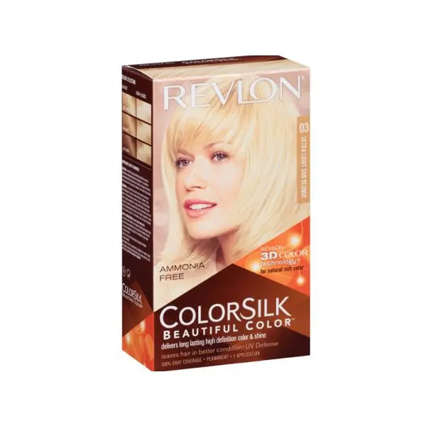 REVLON REVLON Colorsilk Haarfarbe Ohne Ammoniak 03 Ultra Light Sun Blonde Sonnenpflege