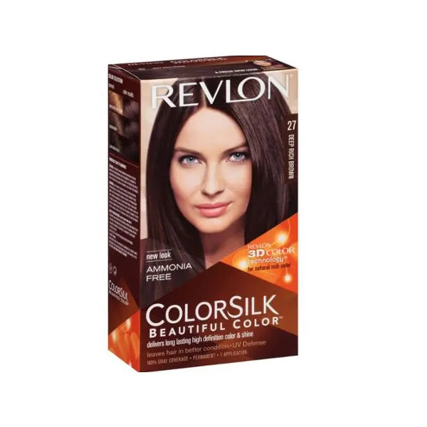 REVLON REVLON Colorsilk Haarfarbe ohne Ammoniak 27 Deep Rich Brown Braun Kosmetik