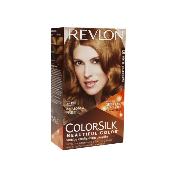 REVLON REVLON Colorsilk Haarfarbe Ohne Ammoniak 57 Lightest Golden Brown Kosmetik