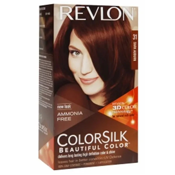 REVLON Revlon Colorsilk Haarfarbe Ohne Ammoniak 31 Dark Auburn Dunkelrotbraun Kosmetik