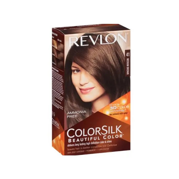 REVLON Revlon Colorsilk Haarfarbe Ohne Ammoniak 41 Medium Brown Braun Kosmetik