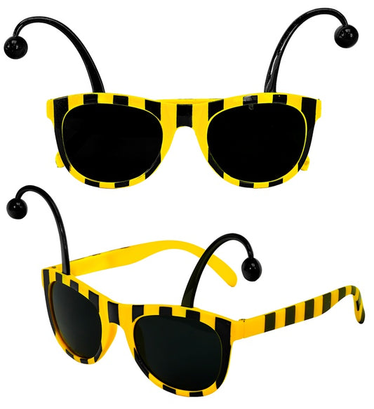 Bienenbrille mit beweglichen Fühlern als Fasnachtsaccessoire