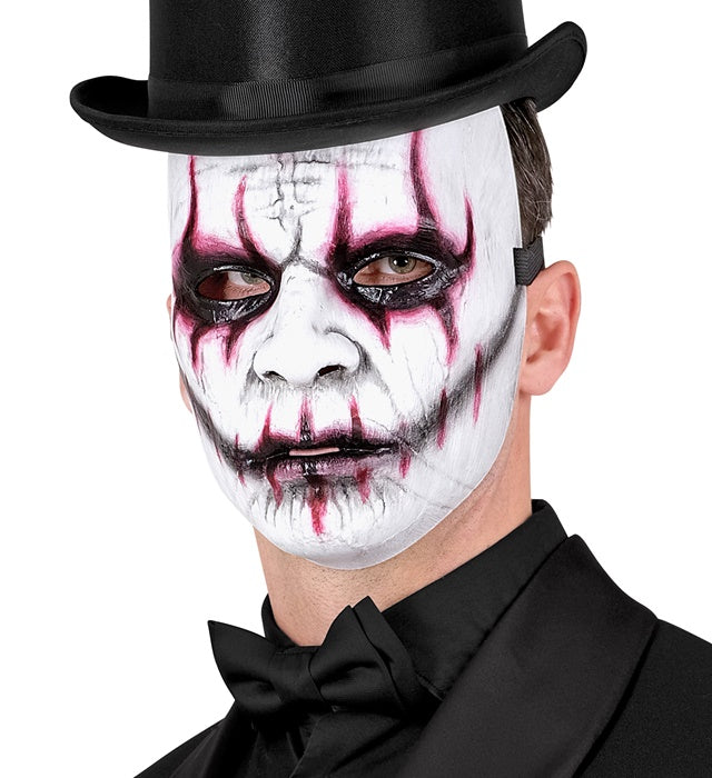 Evil Joker Maske gruseliger Clown für Fasnacht und Karneval