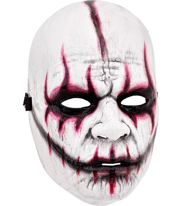 Evil Joker Maske gruseliges Clown Kostümzubehör für Fasnacht und Halloween