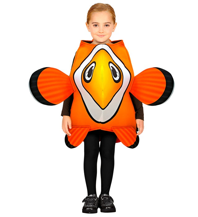 Farbenfrohes Tropenfisch-Kostüm für Fasnacht und Mottopartys