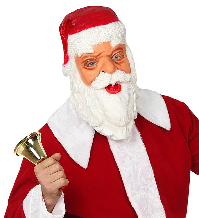 GANZKOPF MASKE SANTA CLAUS Diverse Farben