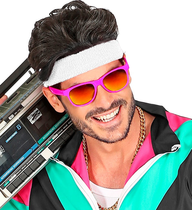 "NEON 80er JAHRE BRILLE MIT REVO GLÄSERN" in 4 Farben sortiert Diverse Farben