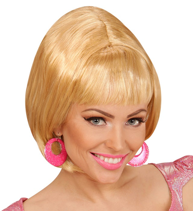Pinke NDE Ohrringe als Fasnacht-Accessoire