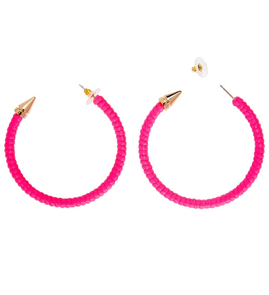 OHRRINGE NEON PINK Neon - Pink