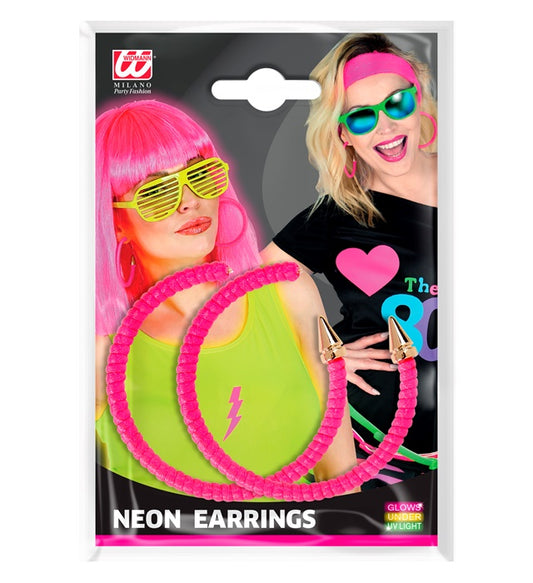 OHRRINGE NEON PINK Neon - Pink
