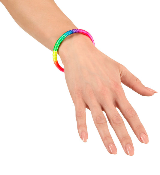 ARMBAND NEON MULTICOLOR Regenbogen