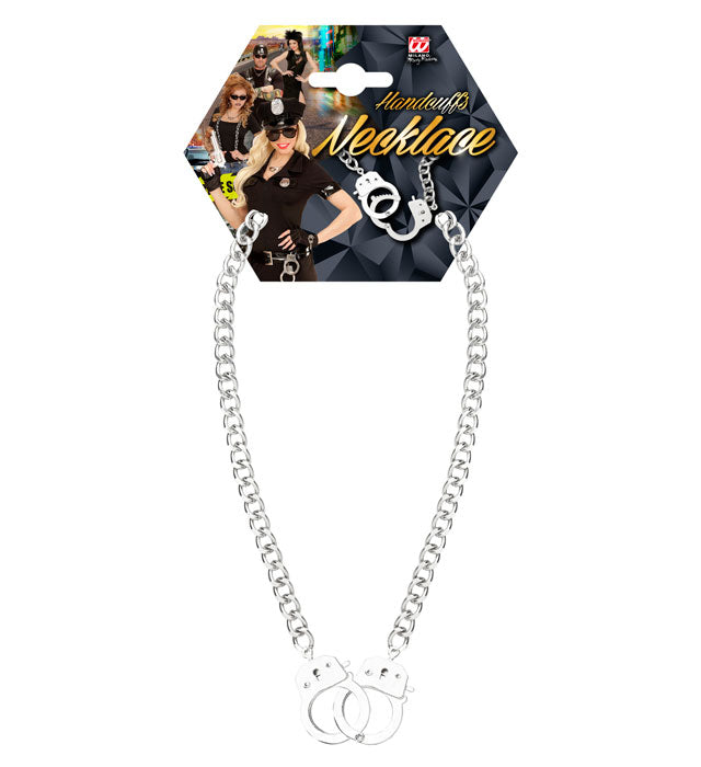Robuste Handschellenkette aus Metall als Fasnachtsaccessoire