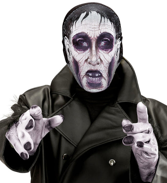 Monster Maske aus Stoff für Halloween und Fasnacht