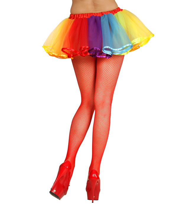 Buntes Regenbogen-Tutu für Fasnacht und Karneval in der Schweiz