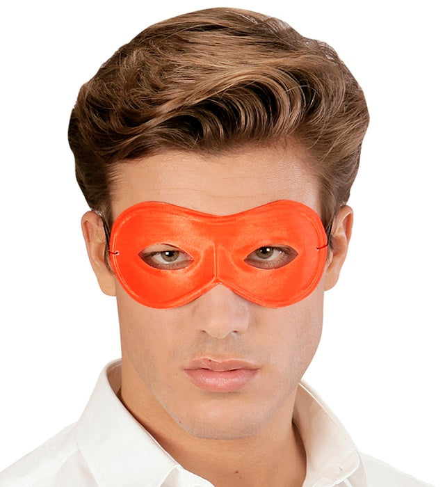 Unisex Augenmaske in vier leuchtenden Neonfarben als Fasnachts-Accessoire