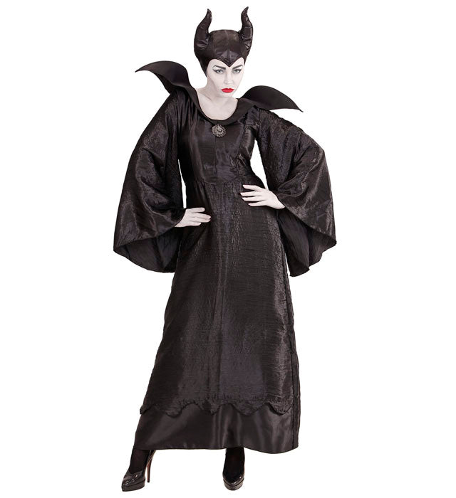 MALEFIZIA Kostüm bestehend aus Kleid und Hut für Fasnacht und Karneval