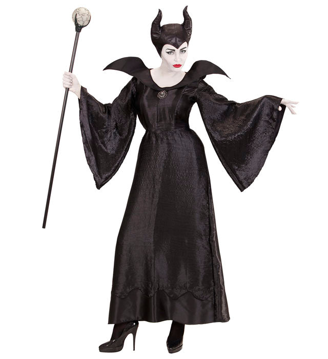 MALEFIZIA Kostüm bestehend aus Kleid und Hut für Fasnacht und Karneval