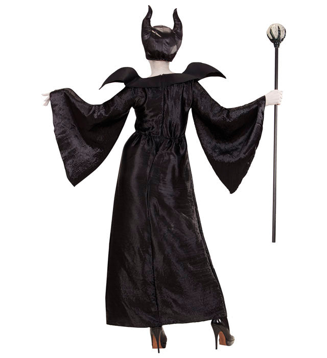 MALEFIZIA Kostüm bestehend aus Kleid und Hut für Fasnacht und Karneval
