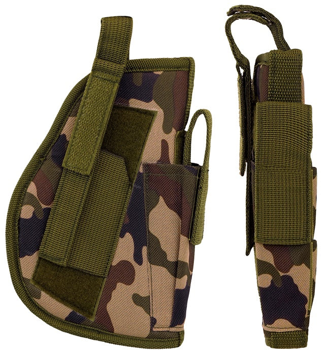 Taktisches Camouflage Holster für das rechte Bein mit verstellbarem Gurt