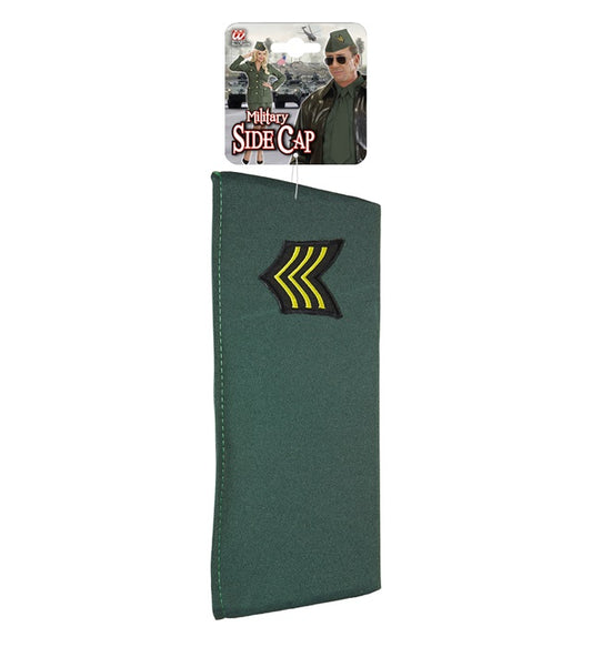 Army Schiffchen grüne Militärmütze für Fasnacht und Karneval